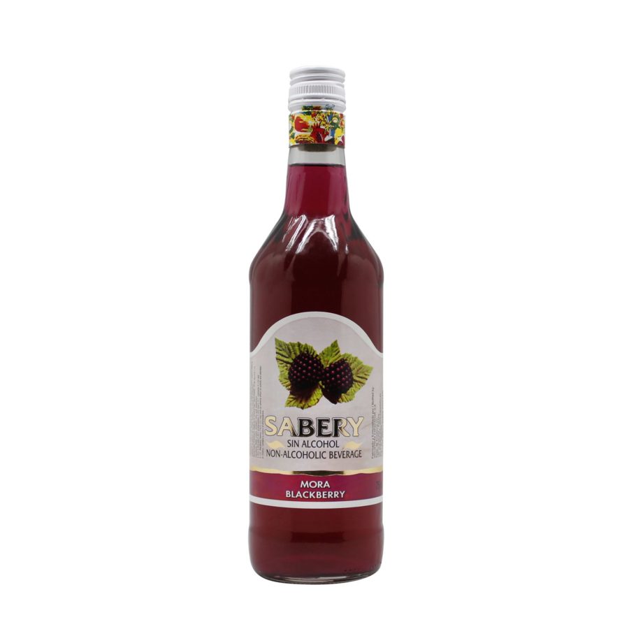 75cl bottle of Sabery Blackberry, alcohol-free aperitif at the best price.