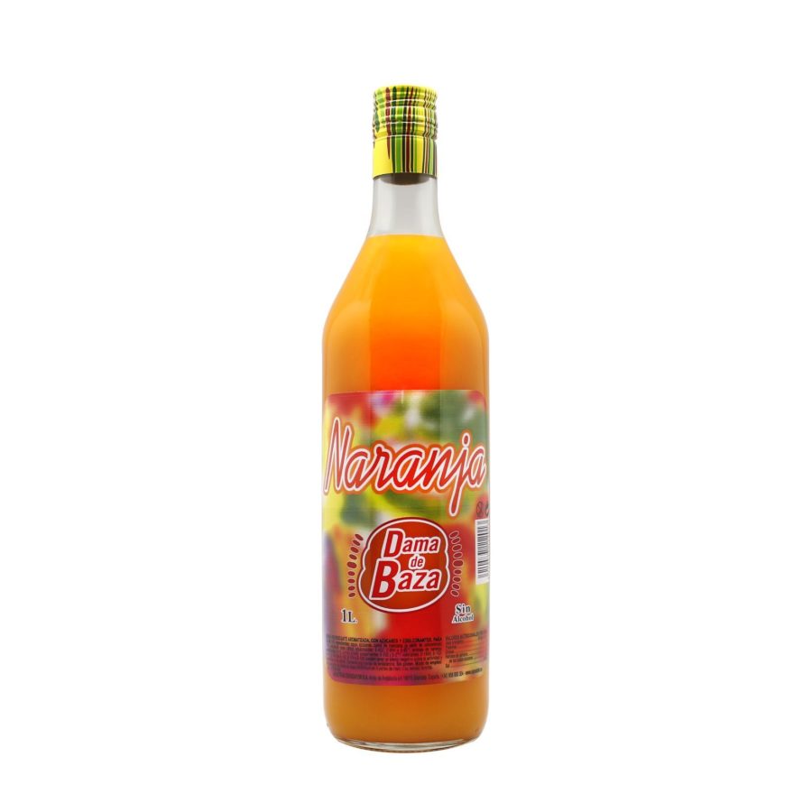 Non-alcoholic beverage based on lemon concentrate, also known as orange syrup