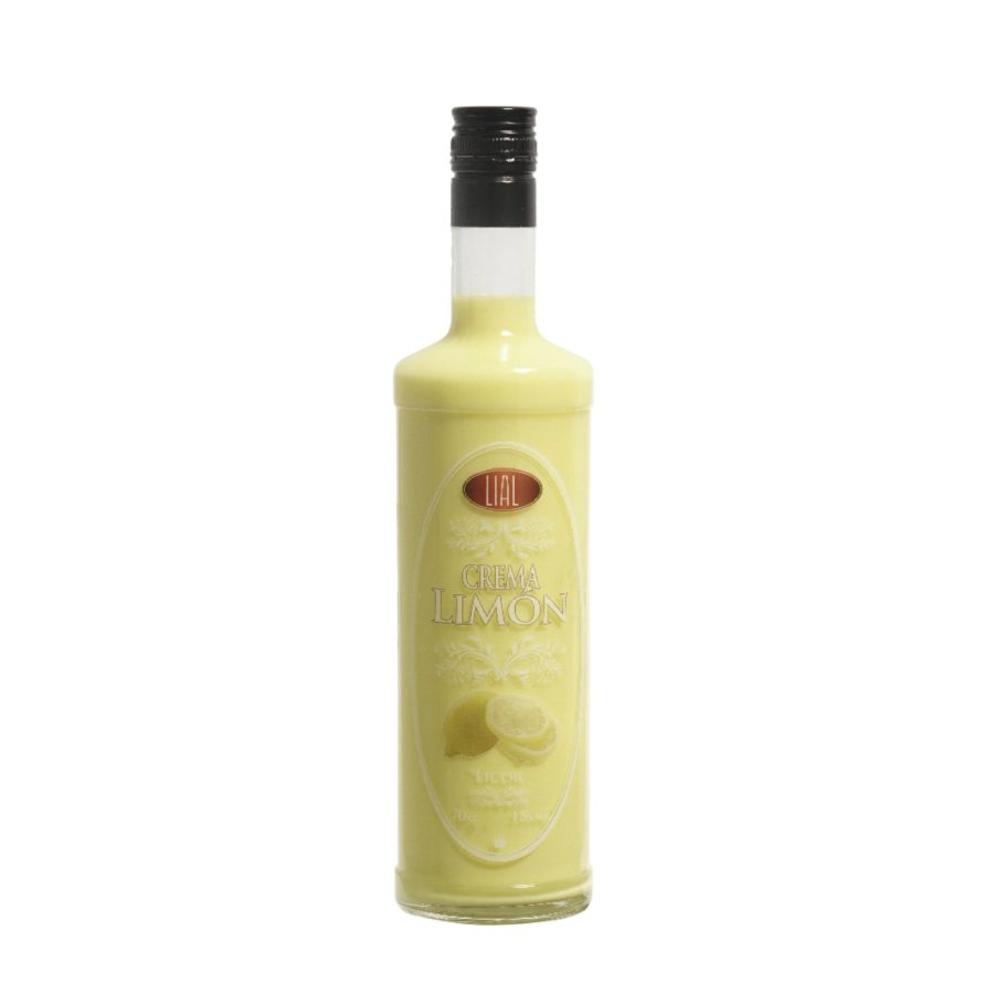 Disfruta del clásico sabor del Licor de Crema de Limón en formato 70cl, producto andaluz fabricado en Granada. En stock listo para enviar.
