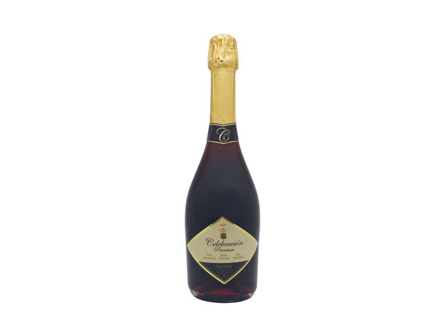 Le Celebration Premium Red, 75cl non-alcoholic sparkling drink ideal for special celebrations now in intense red colour and delicious taste