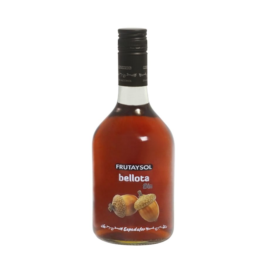 70cl bottle Frutaysol acorn, a drink inspired by non-alcoholic acorn liquor